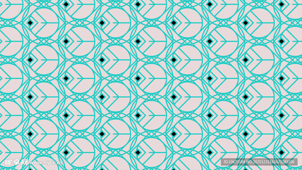 蓝白几何图案无缝背景