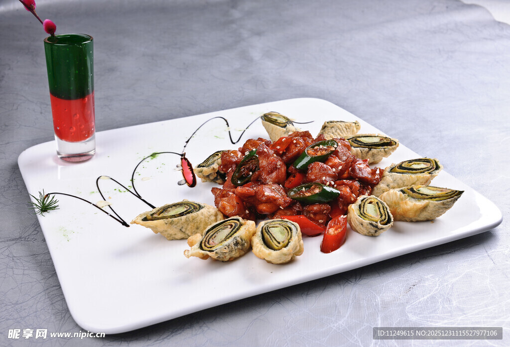 鹅肝卷饼掌中宝