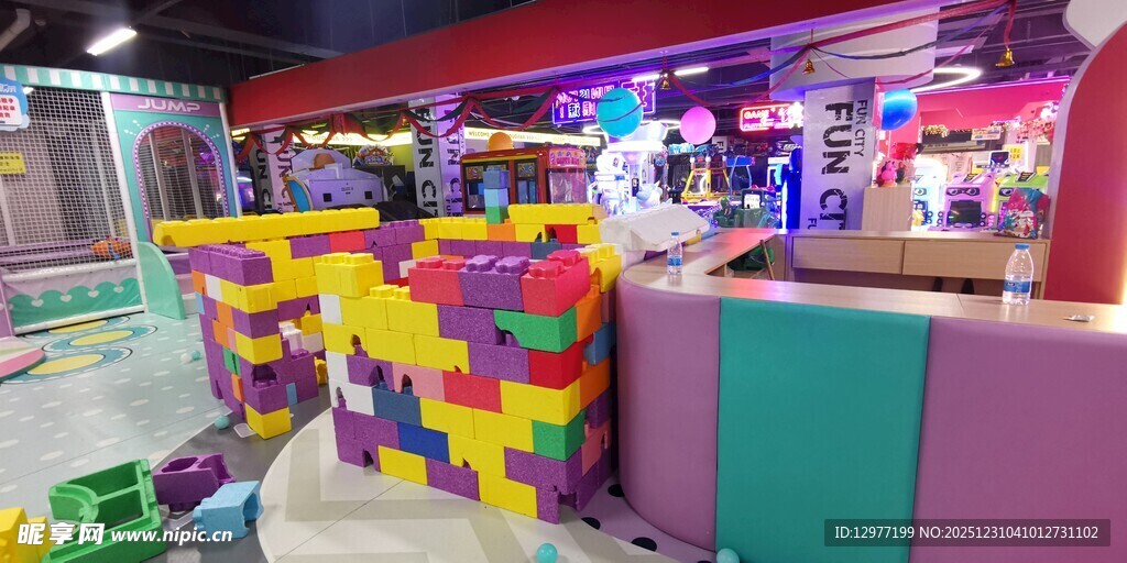 儿童室内积木游乐区