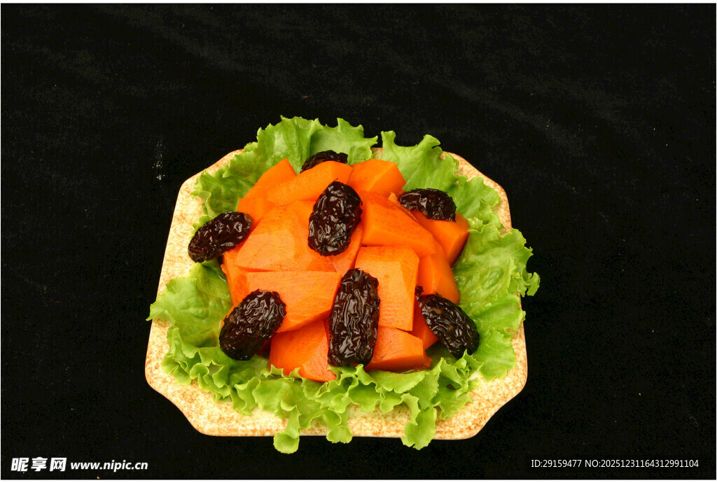 创意胡萝卜番茄蔬菜摆盘