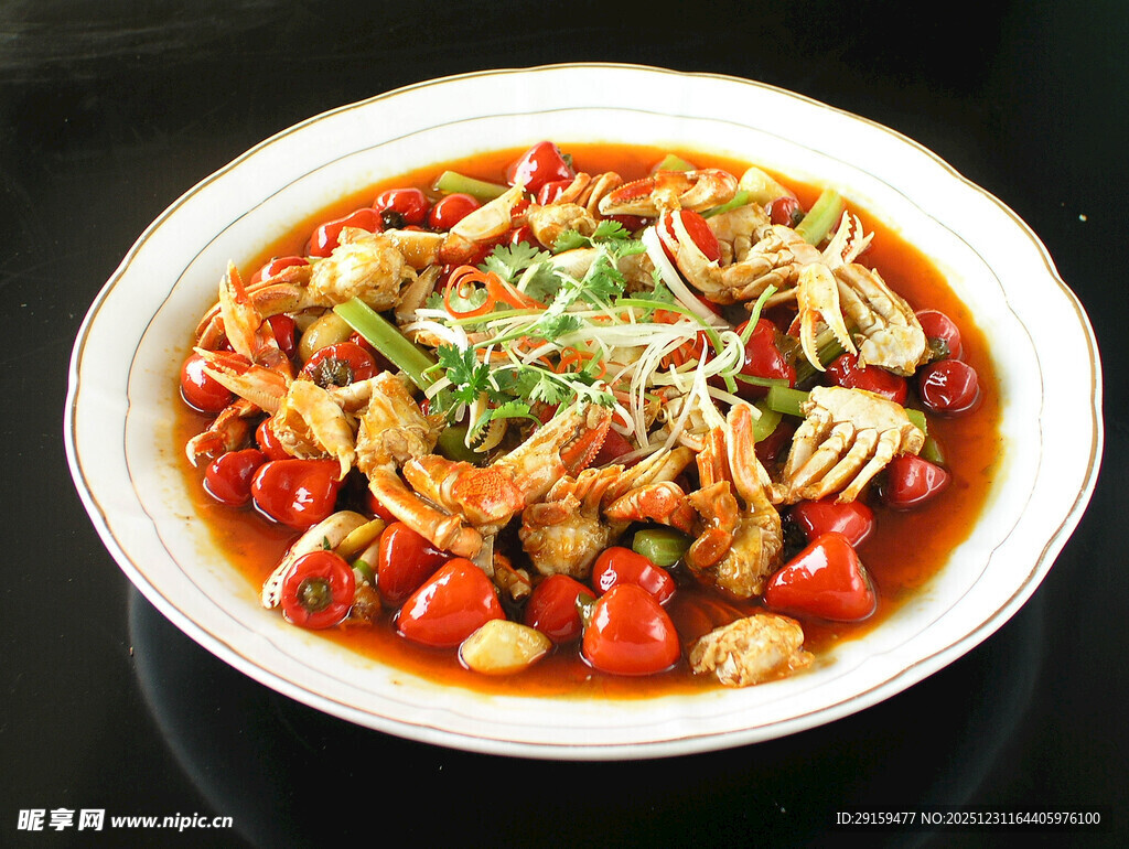 香辣鱿鱼须美食特写