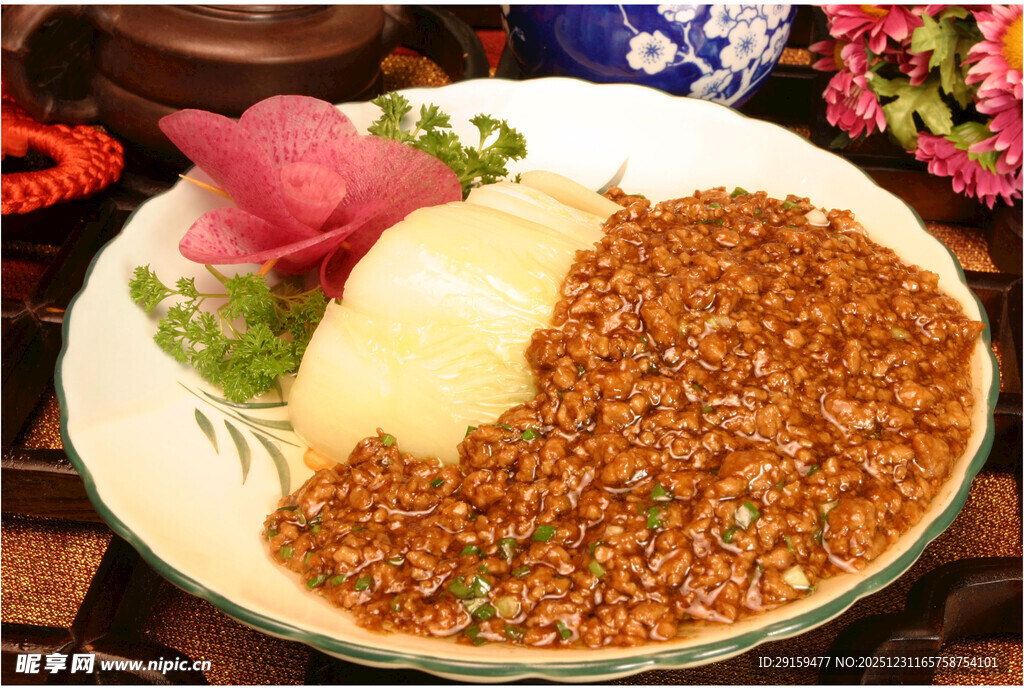 荞麦饭配刺身与配菜