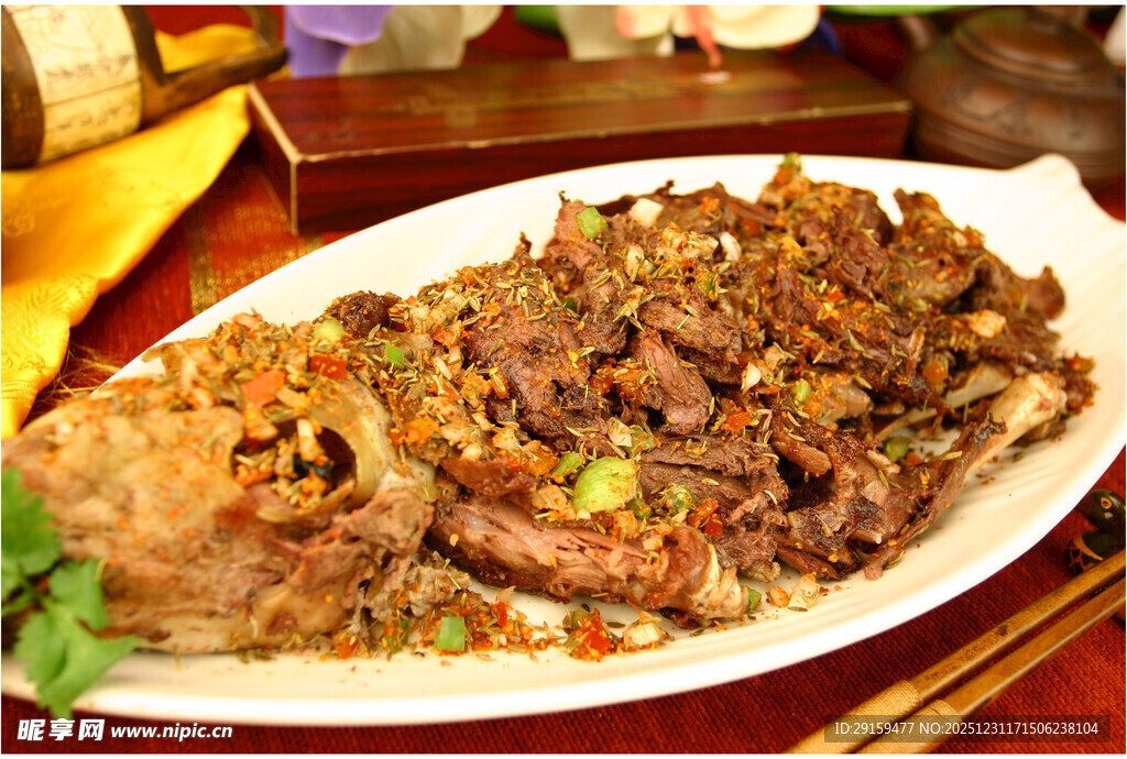 美味特色烤肉拼盘