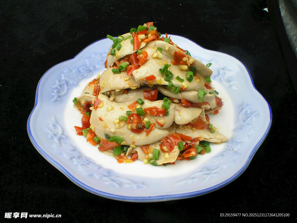 美味葱花炒鱿鱼