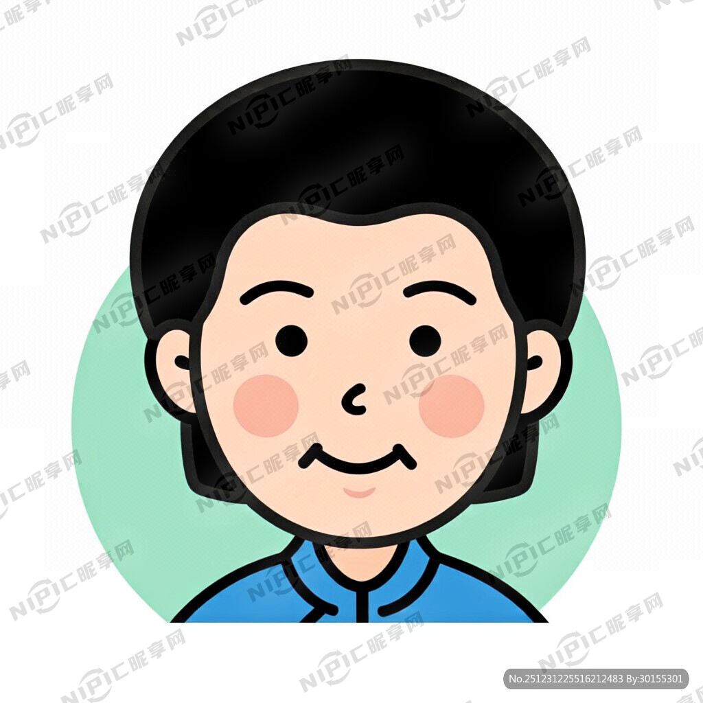 客家妇女头像画