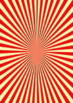 放射线海报红色素材背景竖版