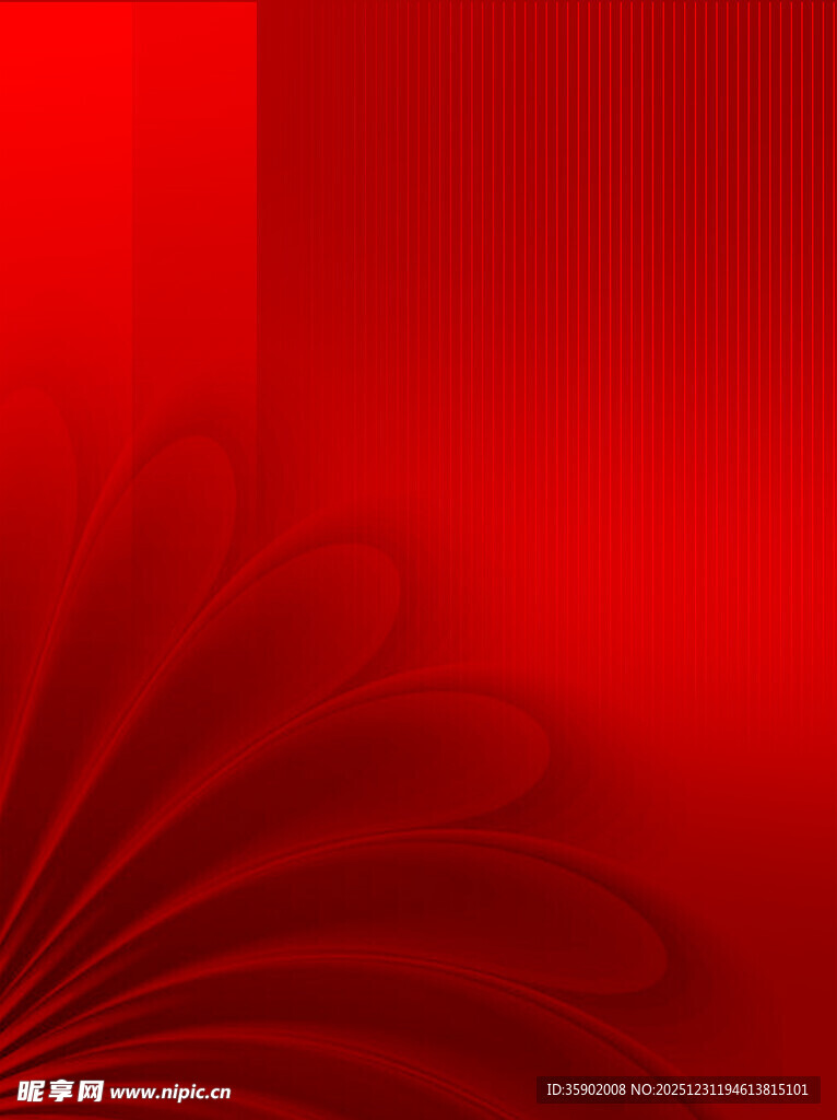 红色渐变扇形纹理背景图