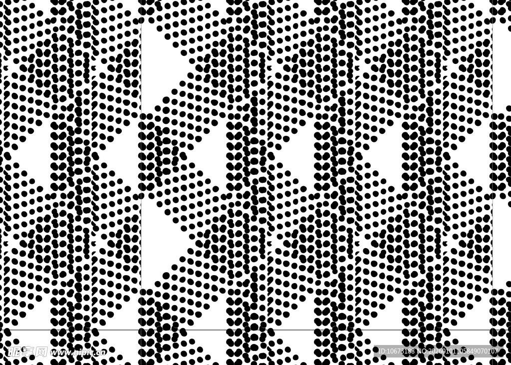 黑白几何图案纹理背景