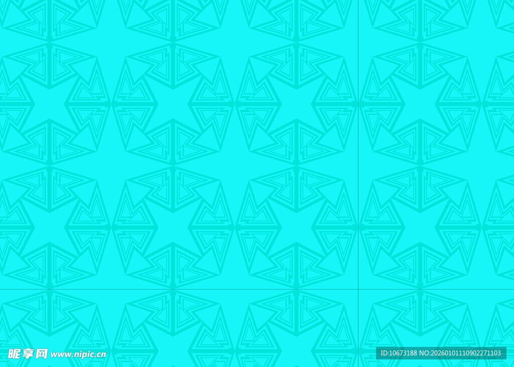 淡青色几何图案背景