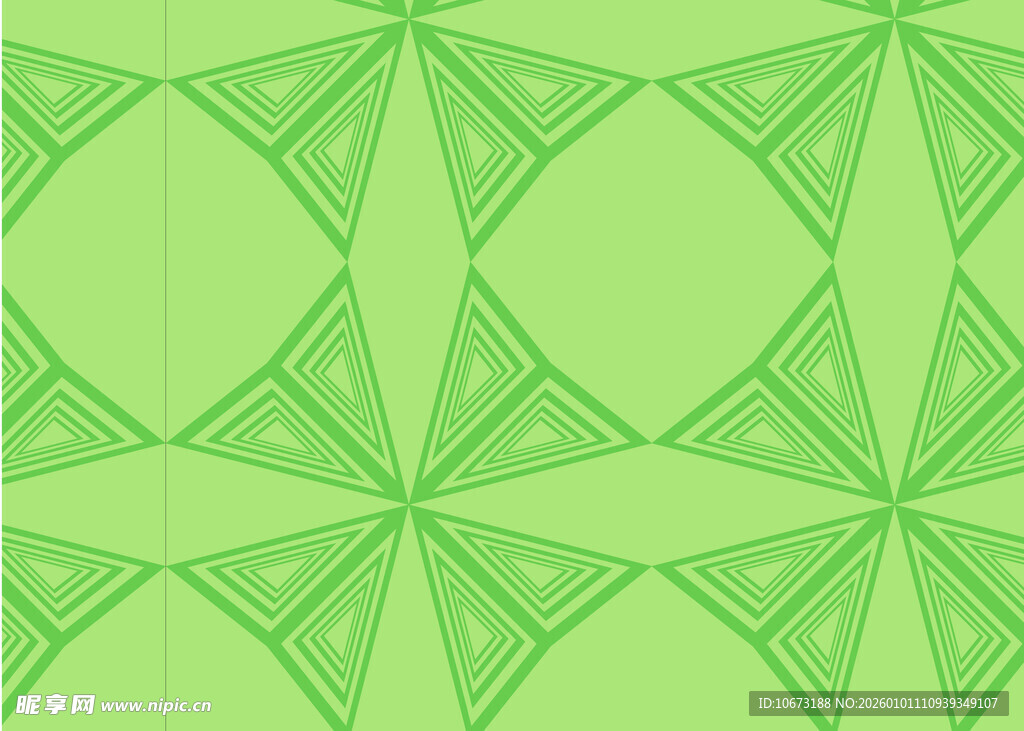 绿色几何图案背景纹理
