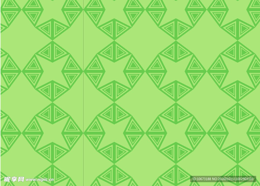 浅绿色几何图案背景纹理