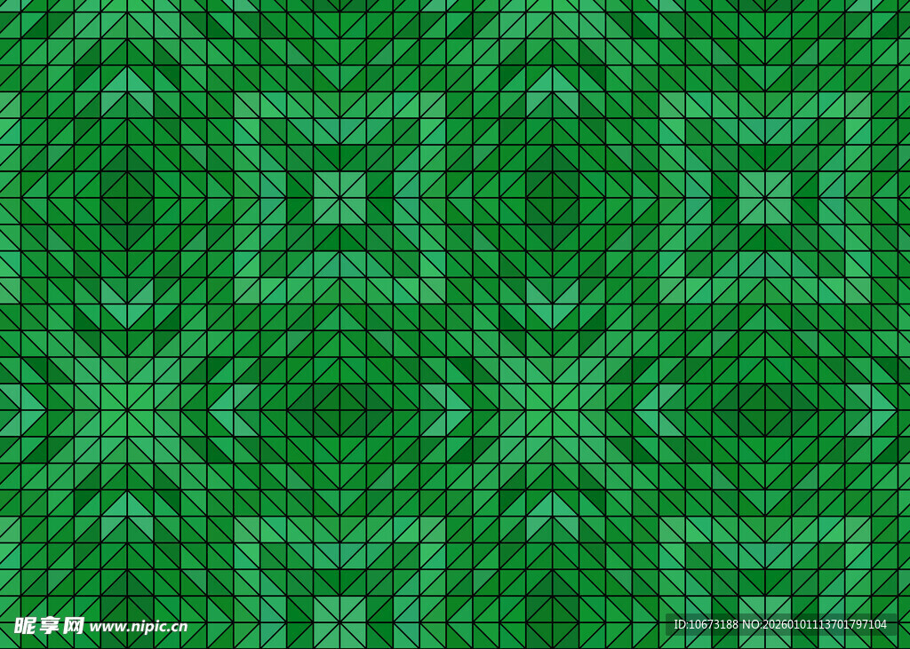 绿色几何图案纹理背景