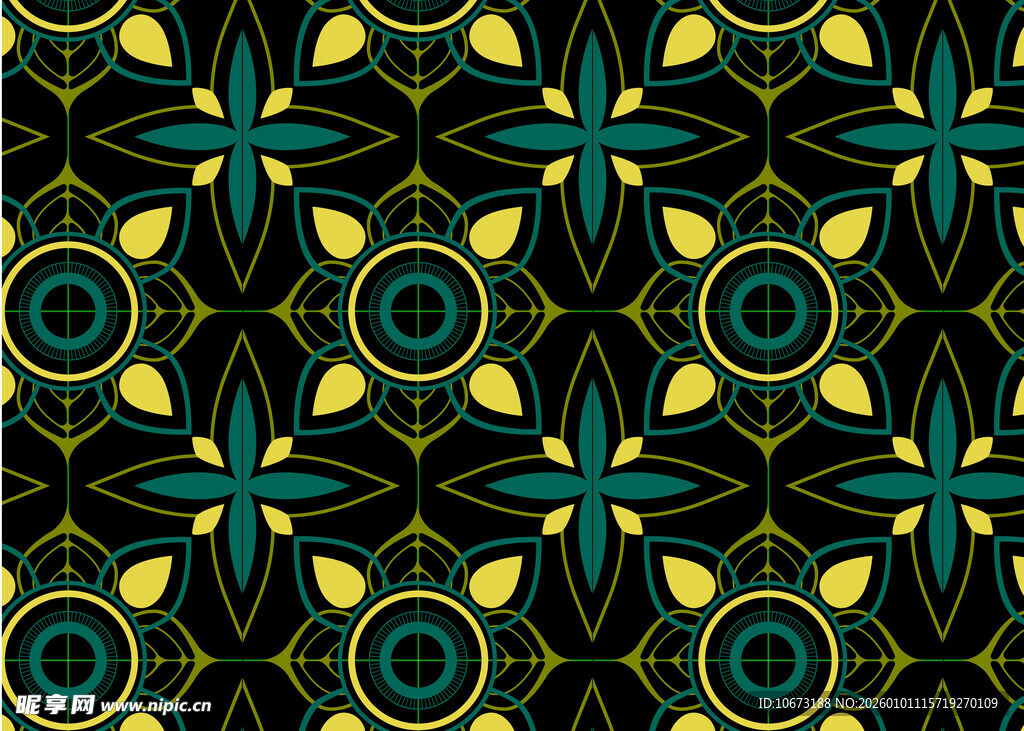 几何花纹图案设计