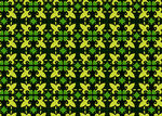 绿色几何图案无缝纹理背景