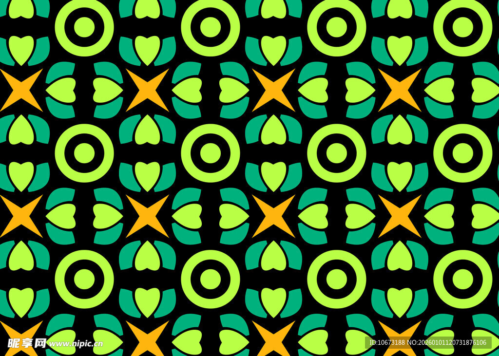 几何图案无缝背景纹理