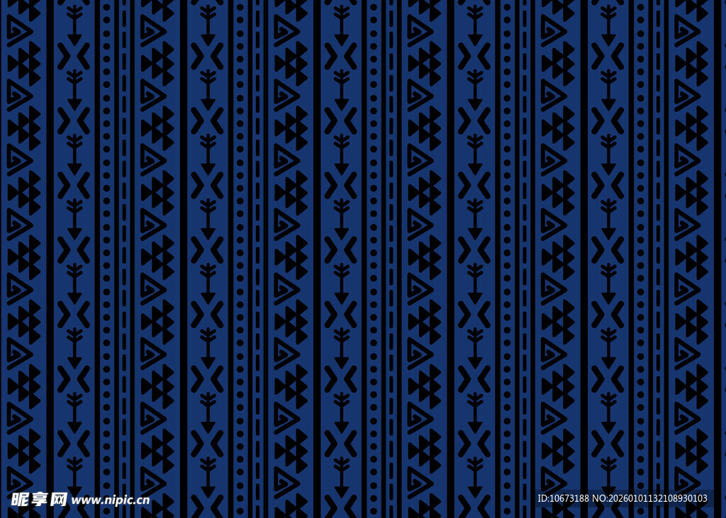 深蓝色几何图案针织纹理