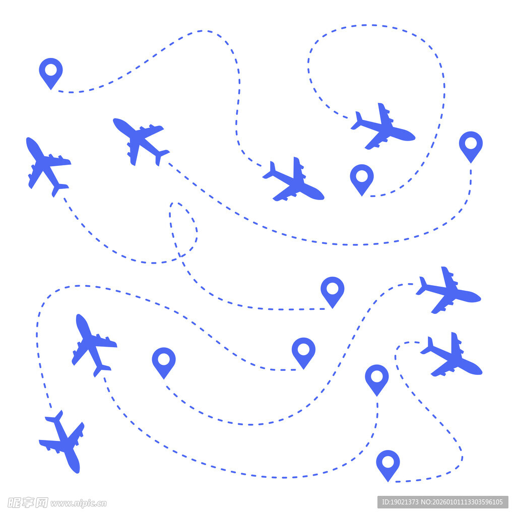 飞机航线与定位