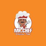 厨师先生卡通形象标志