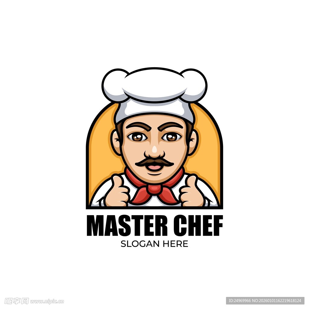 主厨大师形象标志