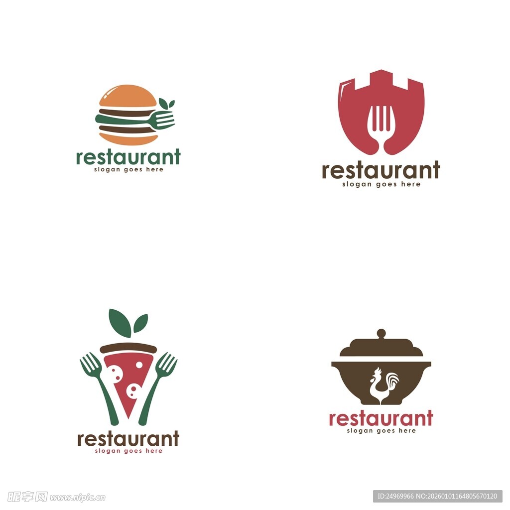 餐厅标志设计集合