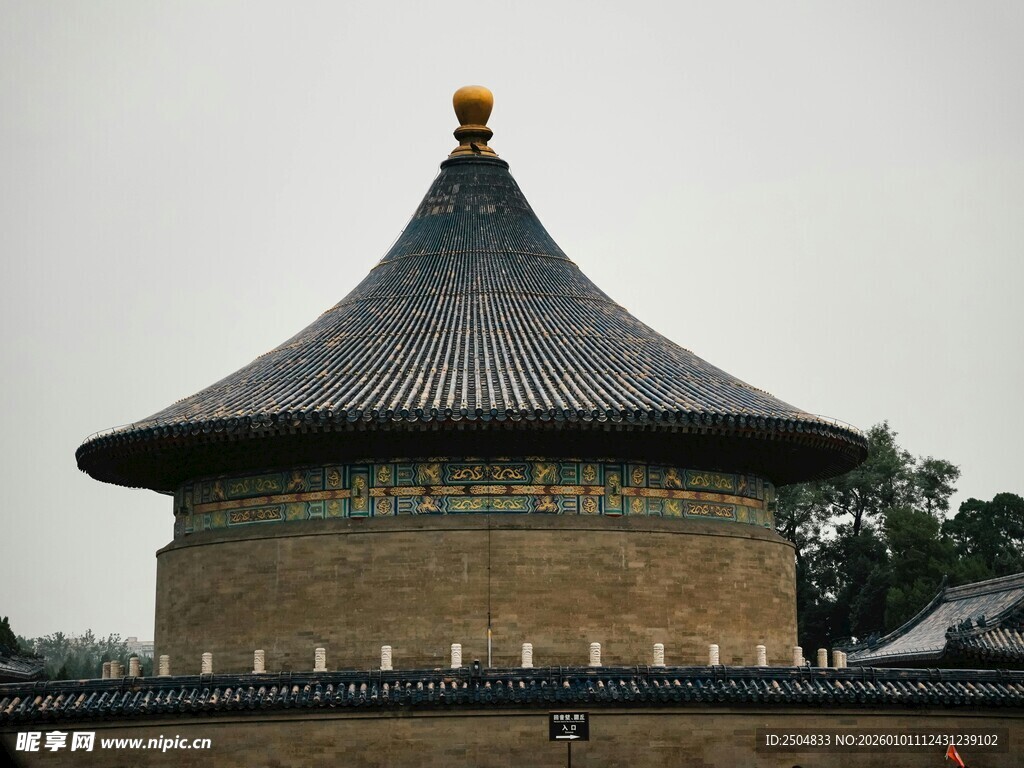 天坛古建筑风貌