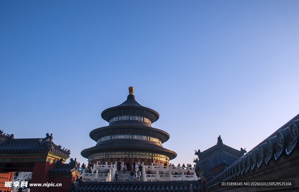 天坛美景古典建筑之韵