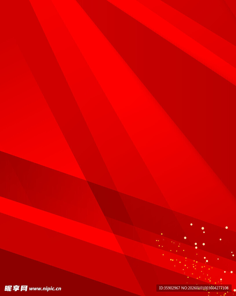 红色动感线条背景图