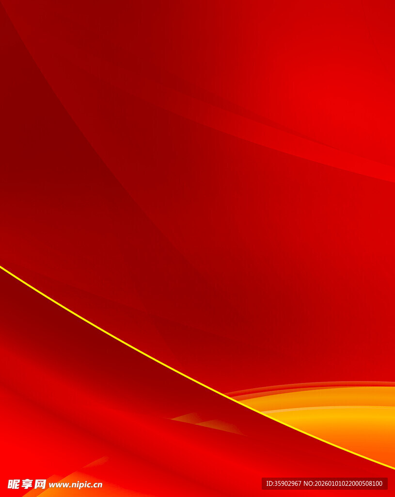 红色渐变动感背景画面