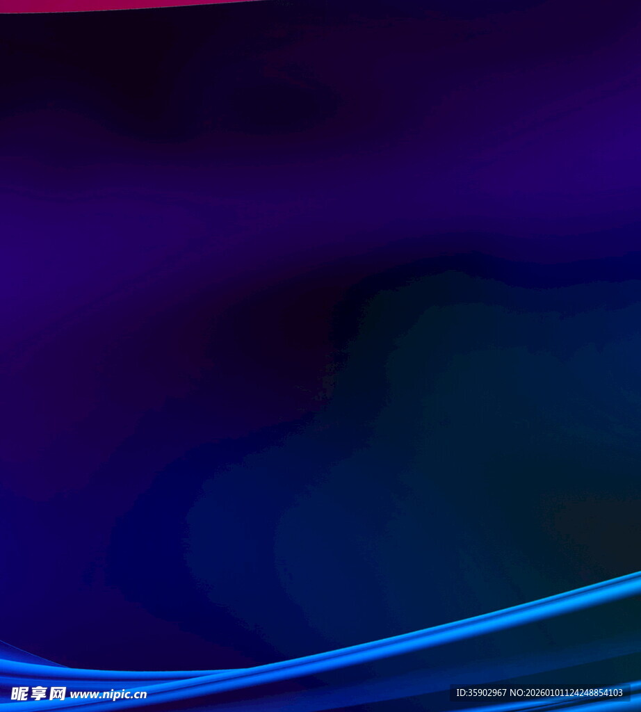 梦幻蓝紫渐变线条背景图