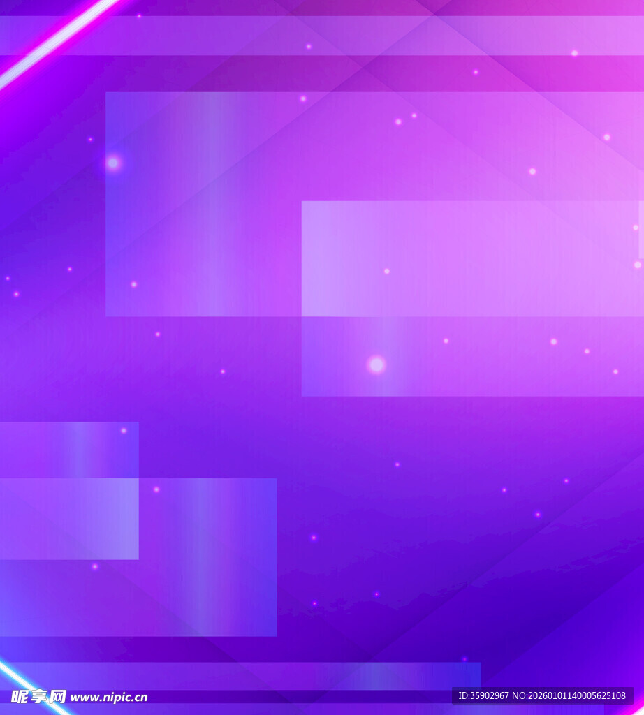 梦幻紫色科技风背景图