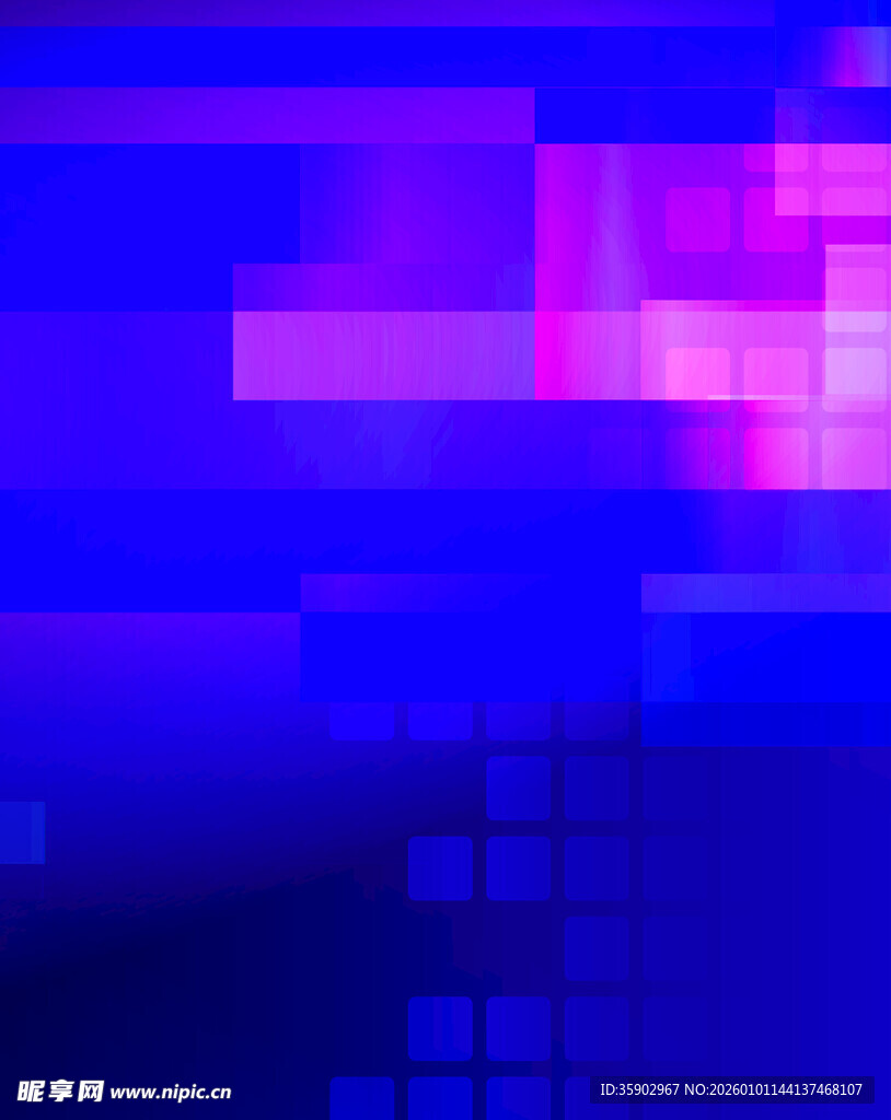 梦幻紫色像素背景图案