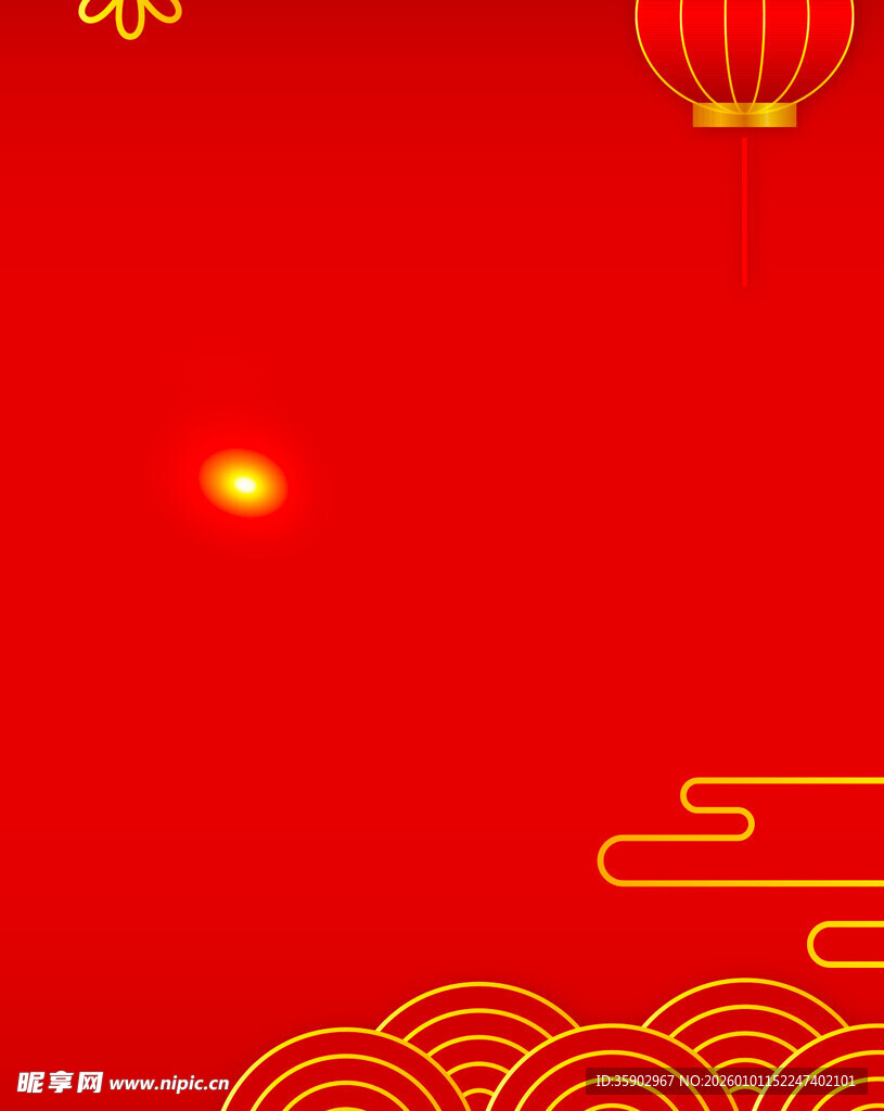 红色中式喜庆背景图