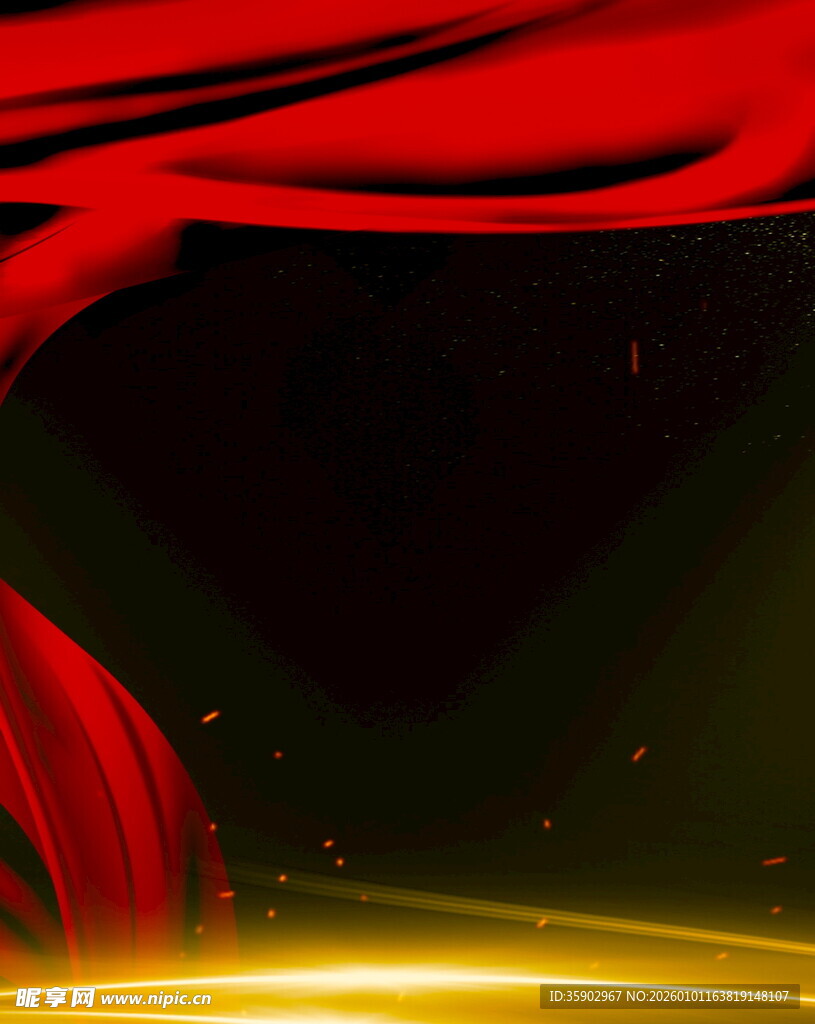 红色动感背景