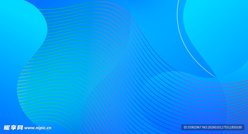 蓝色渐变抽象背景图案