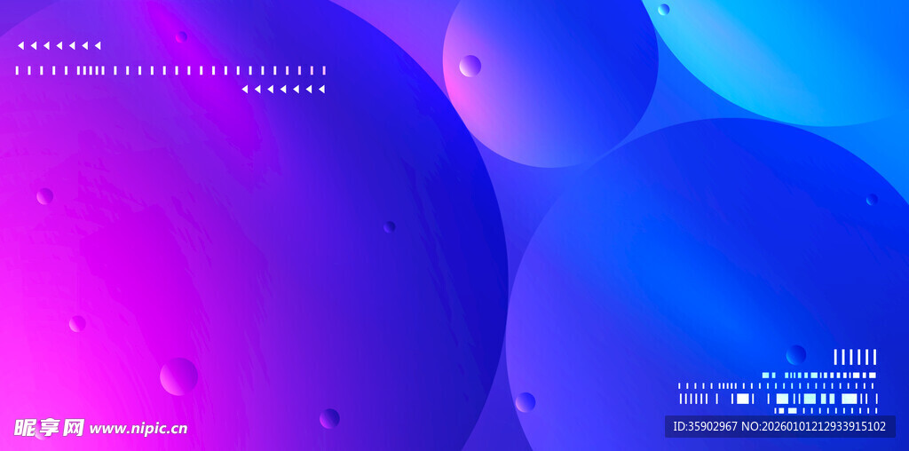 梦幻渐变流体背景图