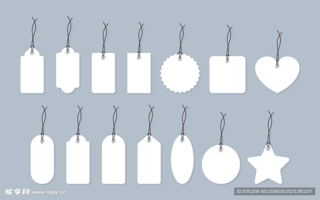 吊牌标签