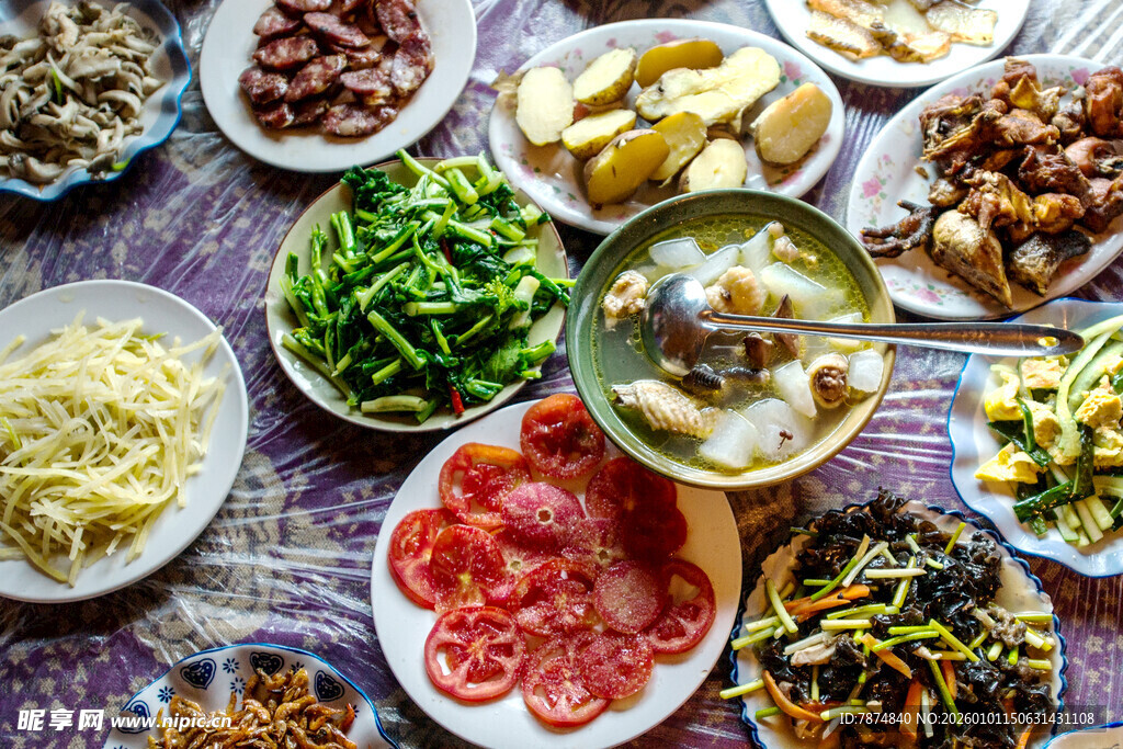 丰盛多样家常菜肴大集合