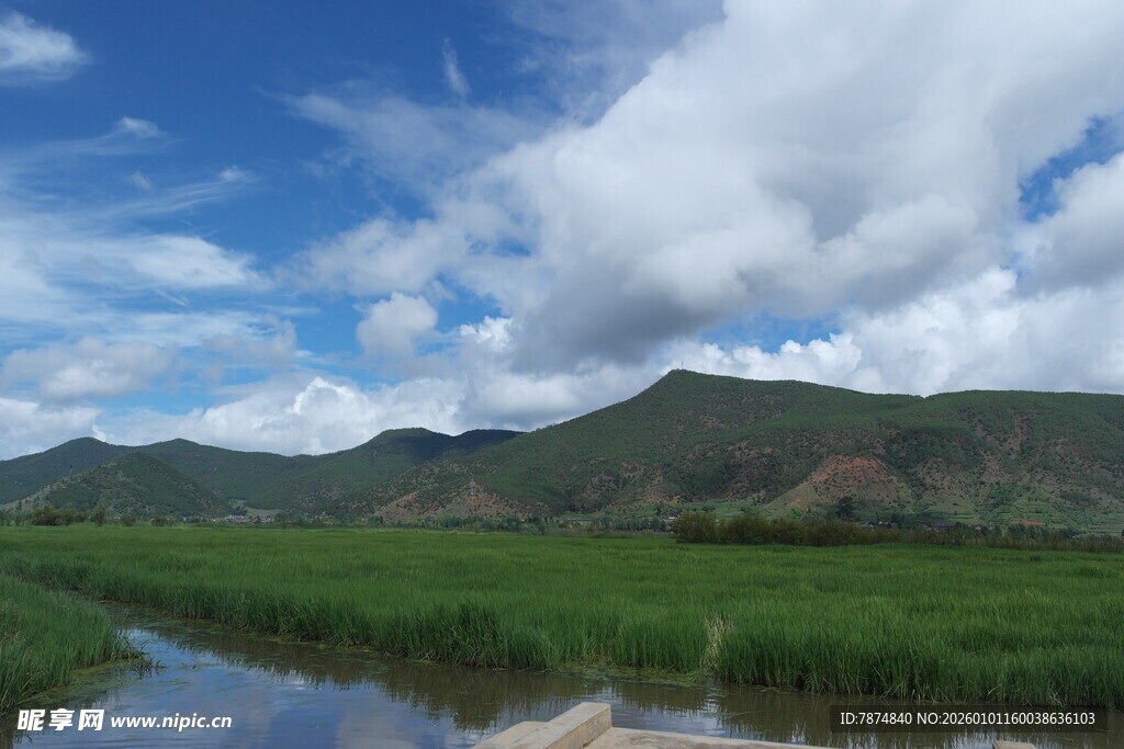 田园山水风光美景