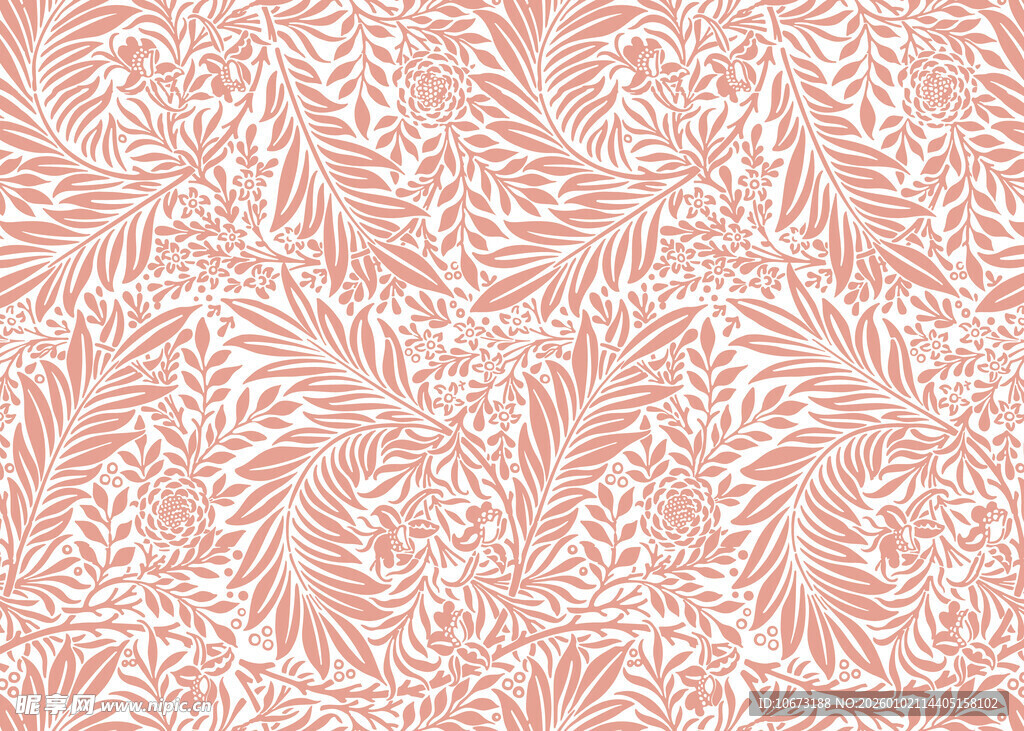 粉色羽毛纹理图案背景