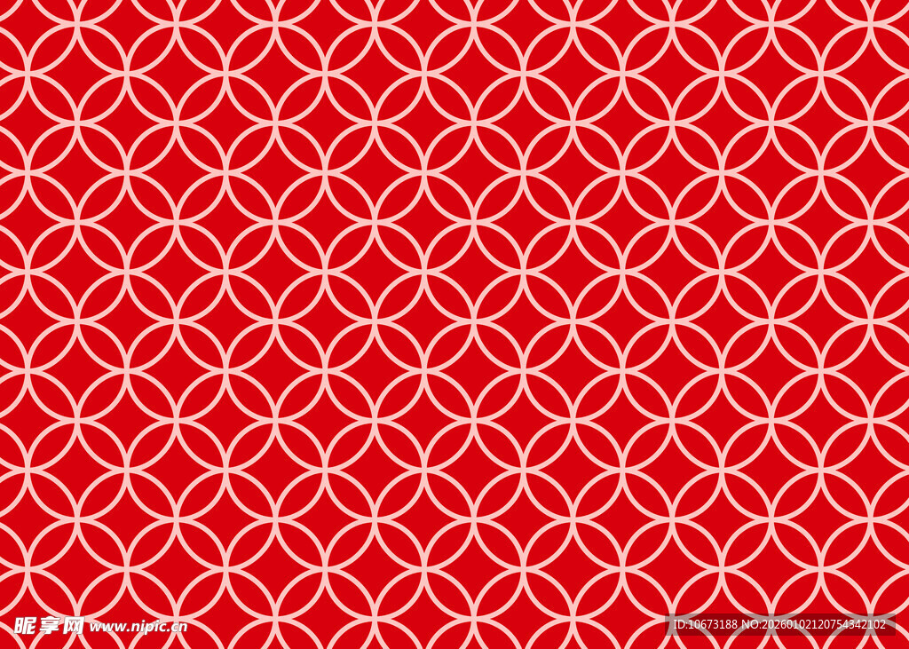 红色几何图案背景纹理