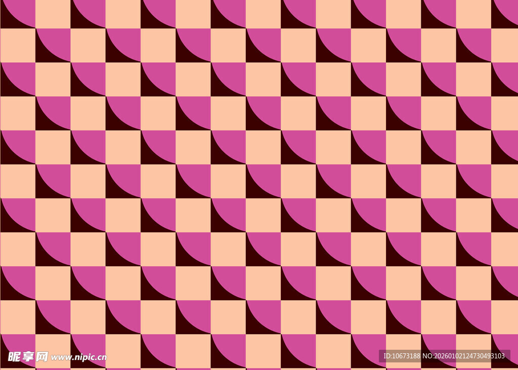 紫色几何图案无缝背景