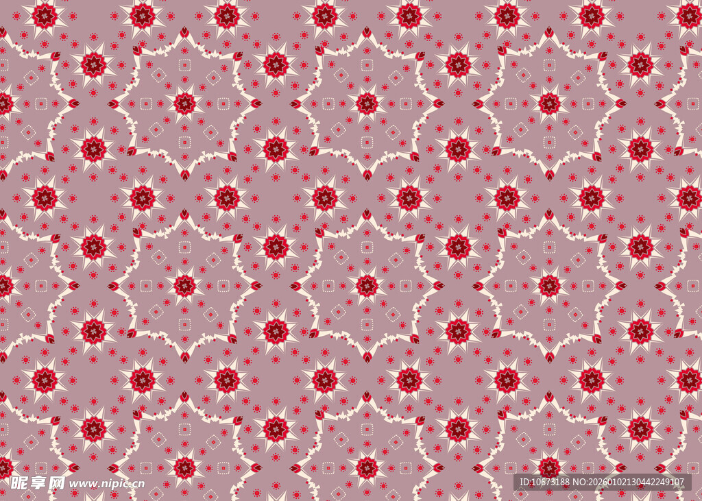 粉色几何花纹图案背景