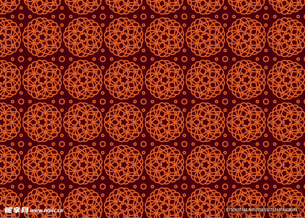 橙红色几何图案纹理背景