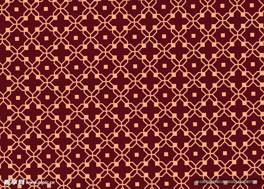 复古几何花纹图案背景