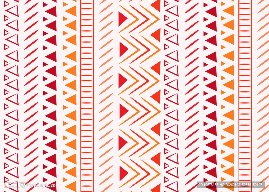 几何图案民族风装饰花纹