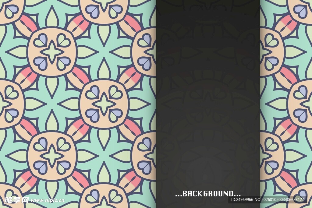 几何花纹图案设计