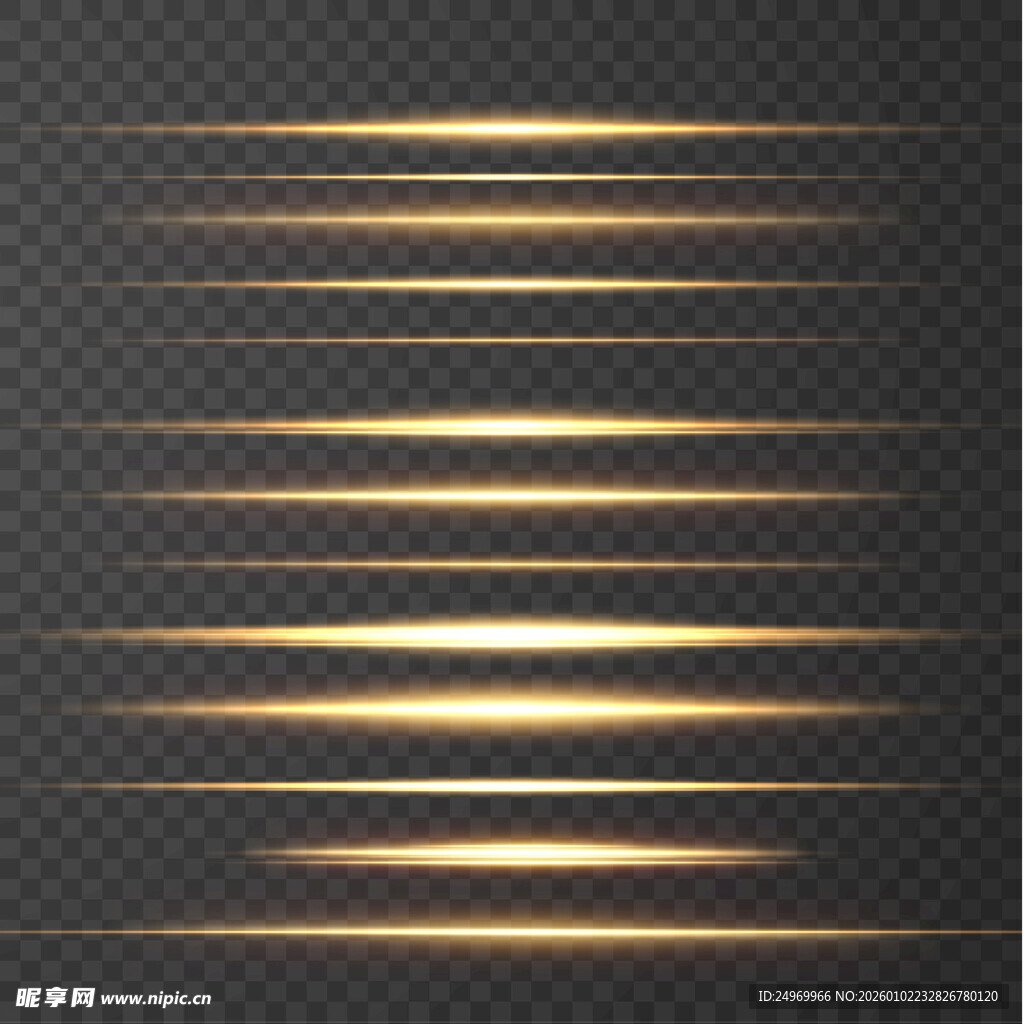 金色光线渐变背景图案