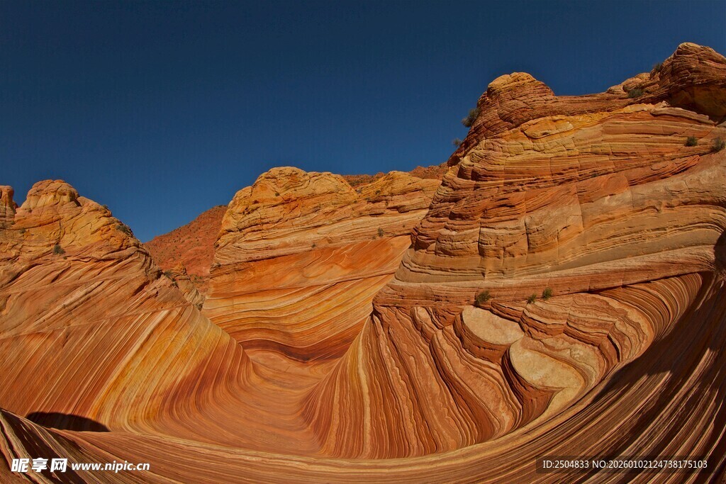 壮丽丹霞地貌景观