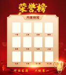 月度精英荣誉榜展示