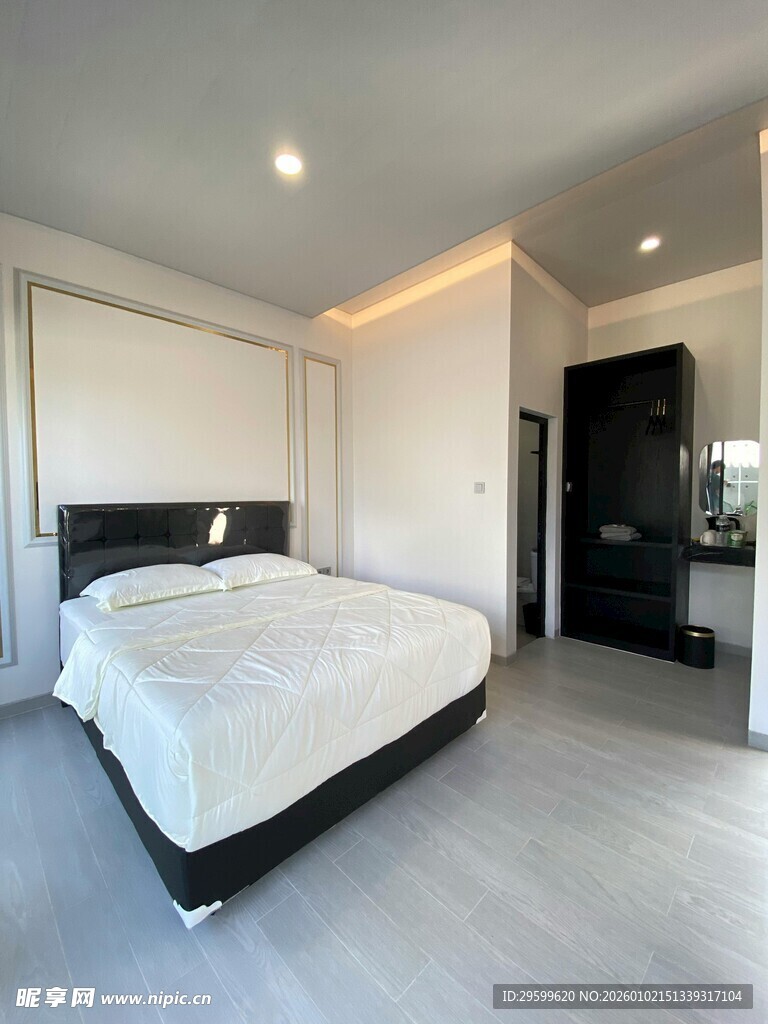 现代简约风格卧室空间